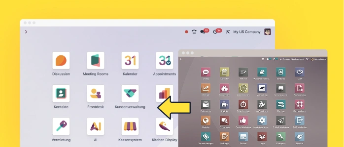 Odoo Migration, Odoo Version Upgrade, ERP Umstellung, Odoo Partner Deutschland