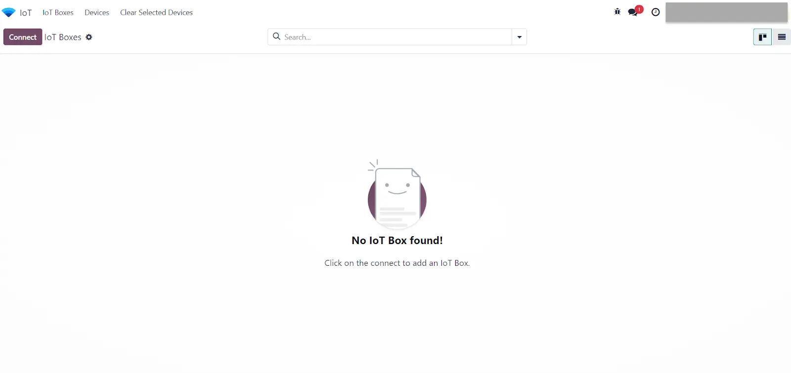 Verbinden Sie den IoT Driver direkt über die Odoo IoT App mit Ihrer Instanz Odoo IoT Verbindung, IoT Driver Anbindung, IoT Box Connect, Odoo IoT App