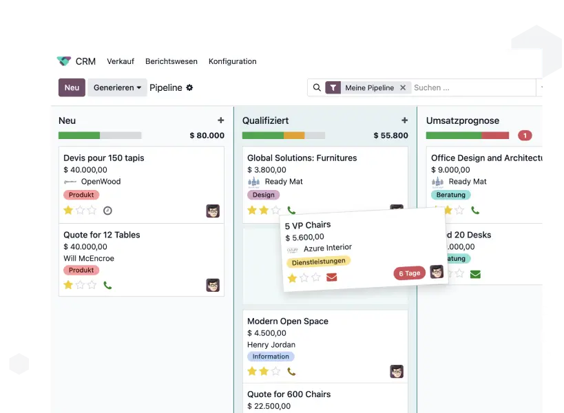 Odoo Entwicklung, Customizing, Module, Schnittstellen, Erweiterungen