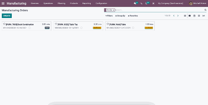 Odoos Cloudbasierte MRP Software Odoos Cloudbasierte MRP Software