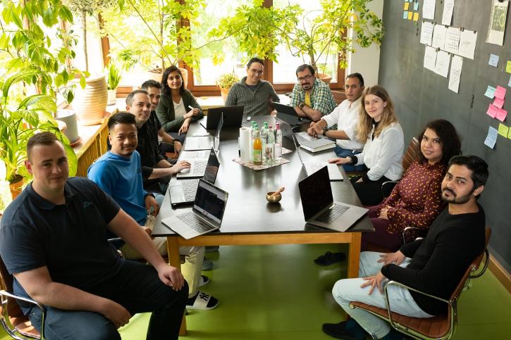 ein Teil des bloopark Teams ein Teil des bloopark Teams