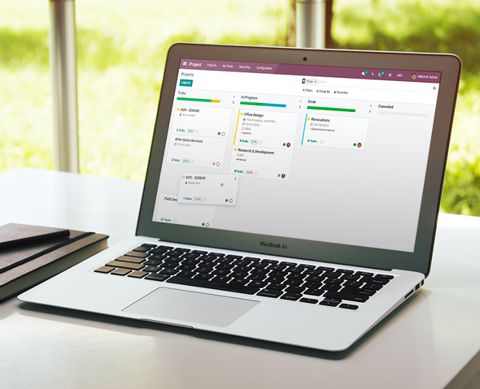 Odoo Projektmanagement Software Odoo Projektmanagement Software