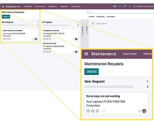 Odoo Wartungsapp Odoo Wartungsapp