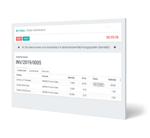 Odoo Timesheets Odoo Timesheets