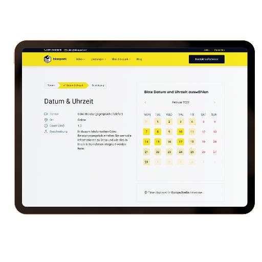 Odoo Online Terminvereinbarung Odoo Online Terminvereinbarung