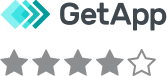 4,2 Sterne Bewertung von Odoo auf GetApp 4,2 Sterne Bewertung von Odoo auf GetApp