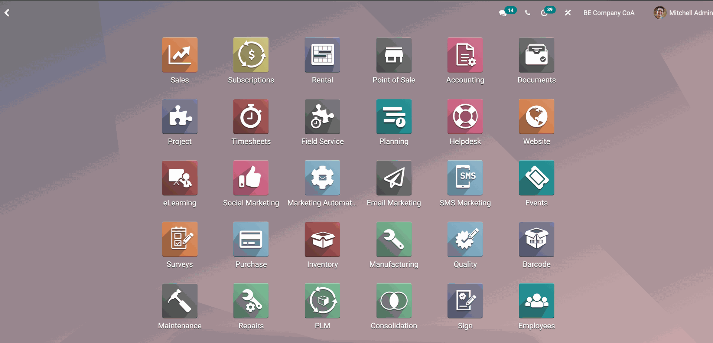 Odoo Web Browser Odoo Web Browser