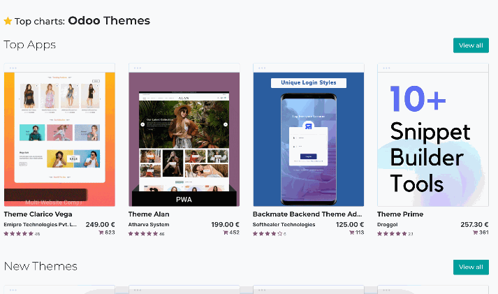 Odoo Themes im Appstore Odoo Themes im Appstore